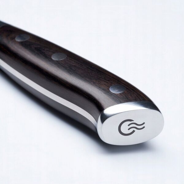 Santoku μαχαίρι Santoku Kohersen Elegance Ebony Wood 12,7cm