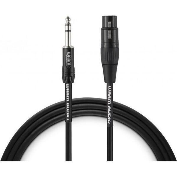 Kabel WARM AUDIO Warm Audio - Kabel Interconnect PREMIER XLRf - TRSm 0.9m