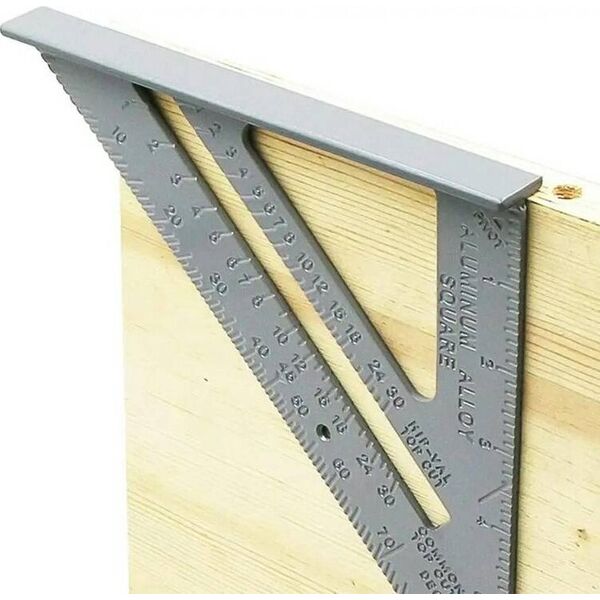 Aptel Aluminiowy KĄTOWNIK 45/90 Stopni srebrny NZ27