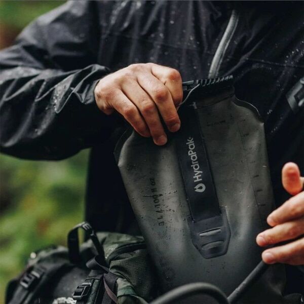 HydraPak FORCE 2L ασκός νερού σκούρο καφέ