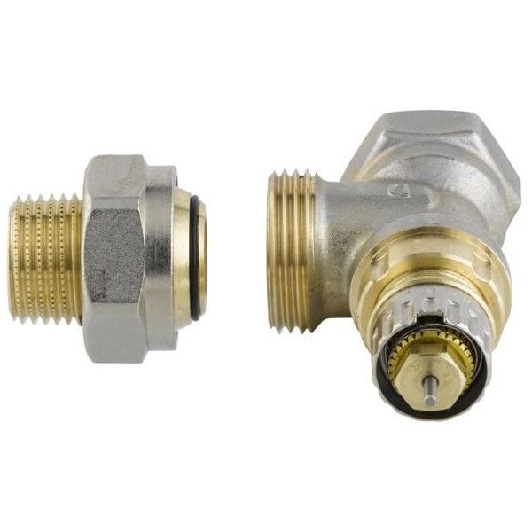 Θερμοστατική βαλβίδα DANFOSS RA-N15, 1/2", γωνιακή