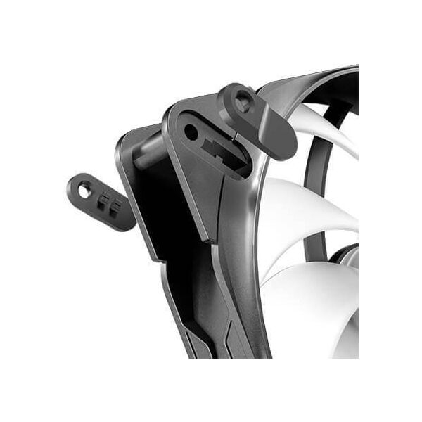 Ανεμιστήρας Antec Tranquil 120mm PWM ARGB Μαύρο (3 τεμάχια με ελεγκτή)