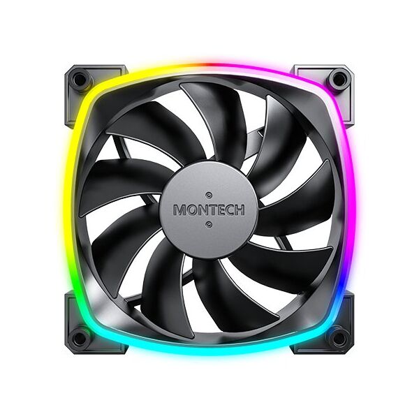 Montech AX120 PWM ARGB ανεμιστήρας - 120mm μαύρο