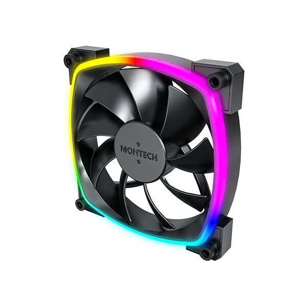 Montech AX120 PWM ARGB ανεμιστήρας - 120mm μαύρο