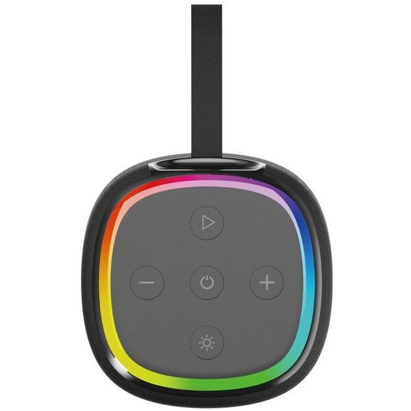 ΗΧΕΙΟ BLUETOOTH/ΜΑΥΡΟ SPK-BT-LED-08S GEMBIRD