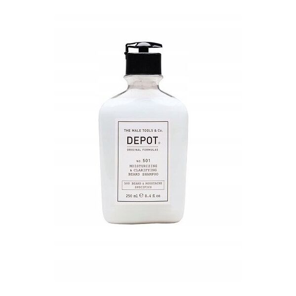 Depot No. 501 Ενυδατικό & Αναζωογονητικό Σαμπουάν για Γένια, 250 ml