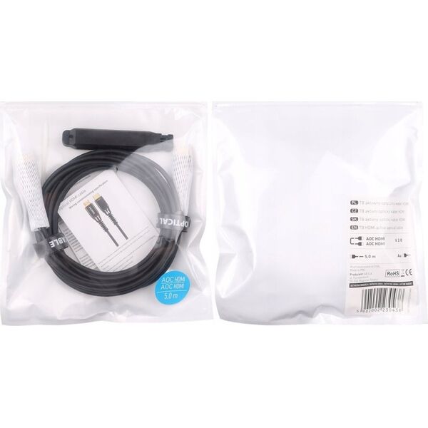 Kabel TB Kabel HDMI v2.0 Optyczny 5m