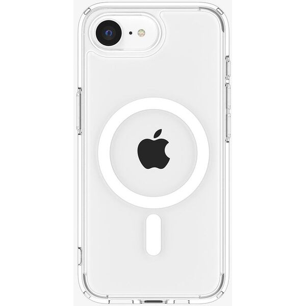 Spigen Crystal Hybrid MagSafe, διάφανο λευκό - iPhone 16e