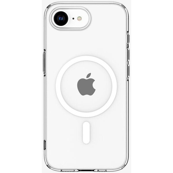 Spigen Crystal Flex MagSafe, διάφανο λευκό - iPhone 16e