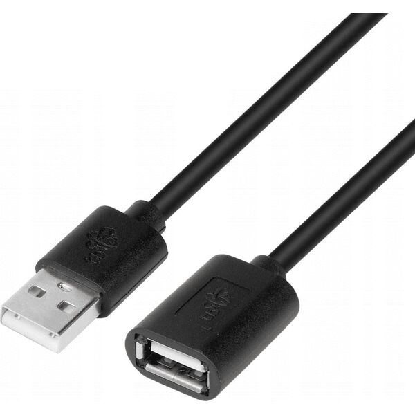 Kabel USB TB Print USB-A - USB-A 1.8 m Czarny (AKTBXPU1PAAW18B)