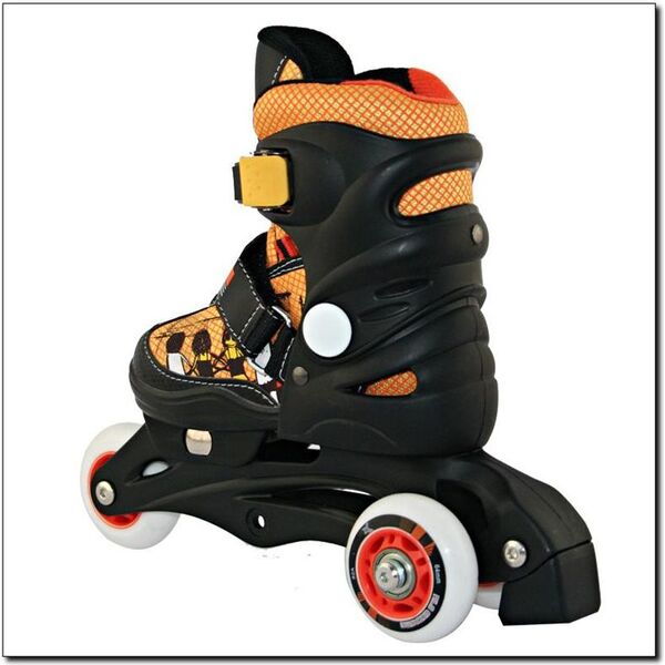 Rolki Nils Extreme regulowane pomarańczowe r. 31 32 33