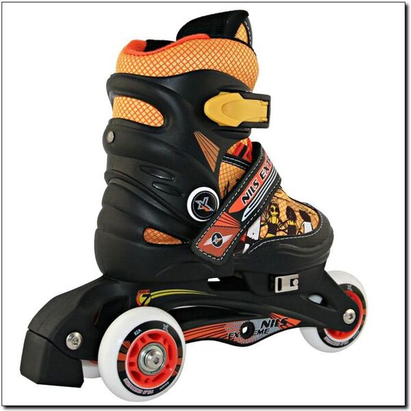 Rolki Nils Extreme regulowane pomarańczowe r. 31 32 33