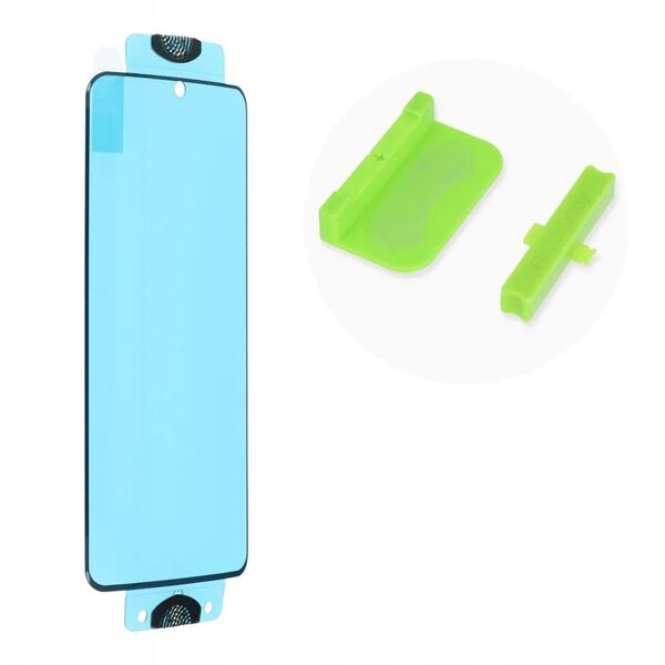 Υβριδικό γυαλί Bestsuit Flexible 5D Full Glue για Xiaomi Redmi Note 14 Pro+ μαύρο (Hot Bending)