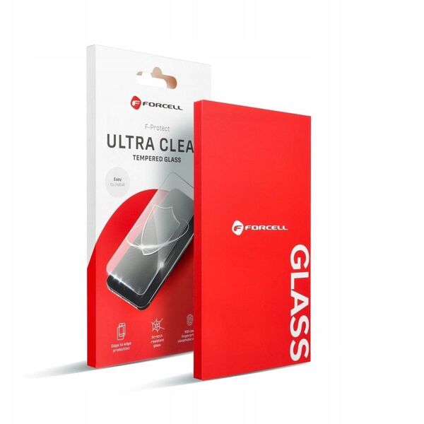 Tempered Glass FORCELL Ultra Clear Glass - για Samsung Galaxy A16 4G / A16 5G / M16 5G μαύρο