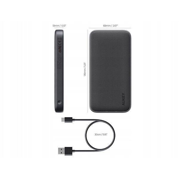 Aukey 10 000 mAh USB-C 15W PB-Y46