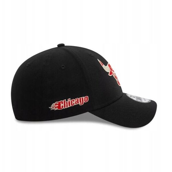 Καπέλο New Era 9FORTY Chicago Bulls Metallic NBA 60580841 Μαύρο OSFM