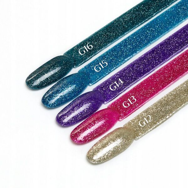 OCHO NAILS Υβριδικό βερνίκι glitter G14 -5 g
