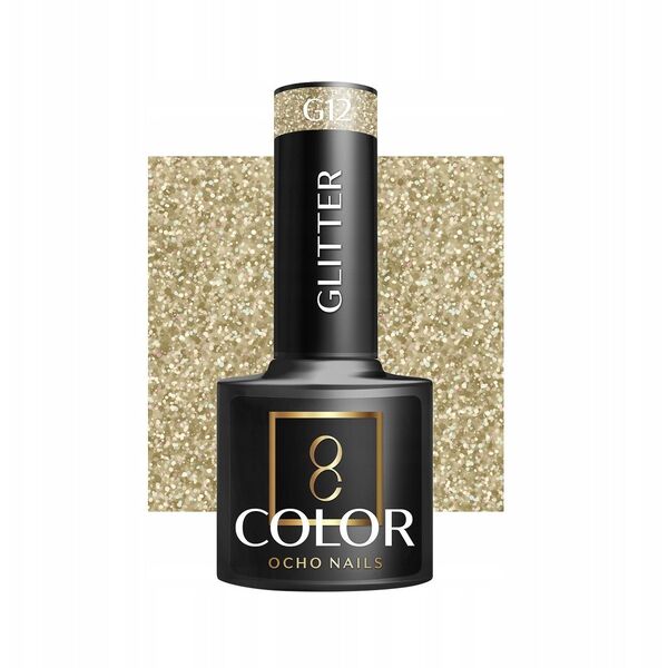 OCHO NAILS Υβριδικό βερνίκι glitter G13 -5 g