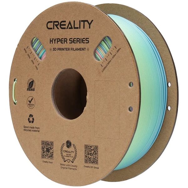 Νήμα Creality Hyper Rainbow PLA, 1kg, 1.75mm, Spring Lake (3301010424)