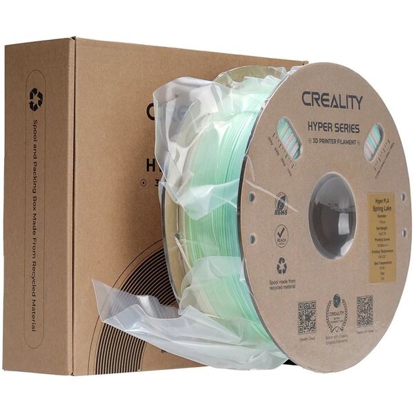Νήμα Creality Hyper Rainbow PLA, 1kg, 1.75mm, Spring Lake (3301010424)