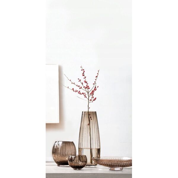 Μεγάλο βάζο Signum Smoky Brown