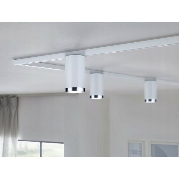 Προβολέας για ράγα URail TUBE DIM GU10 max.10W 230V λευκό RAL9003 / μέταλλο