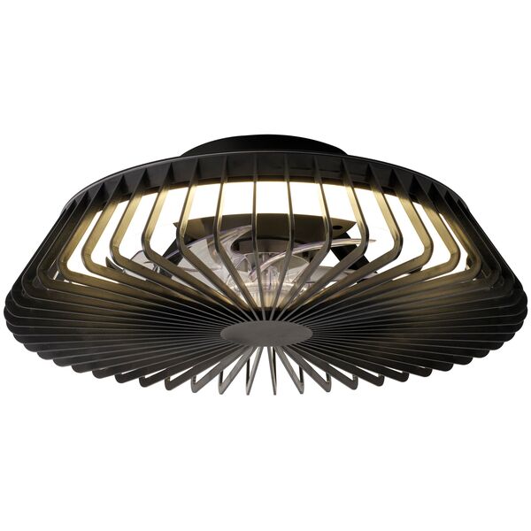 Πλαφονιέρα ανεμιστήρας Maxlight Mantra Himalaya 8197 1x70W LED 2700-5000K 4500 lm μαύρο/λευκό