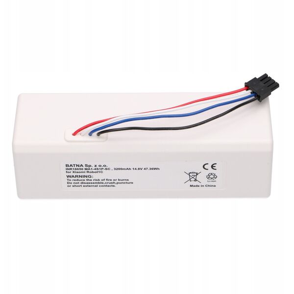 Xiaomi Robot 1C P1904-4S1P-Mm, 3200Mah, 47.36Wh | Μπαταρία Επαναφορτιζόμενη | Stytj01Zhm Mijia 1C P1904-4S1P-Mm (Dreame Mc1808)