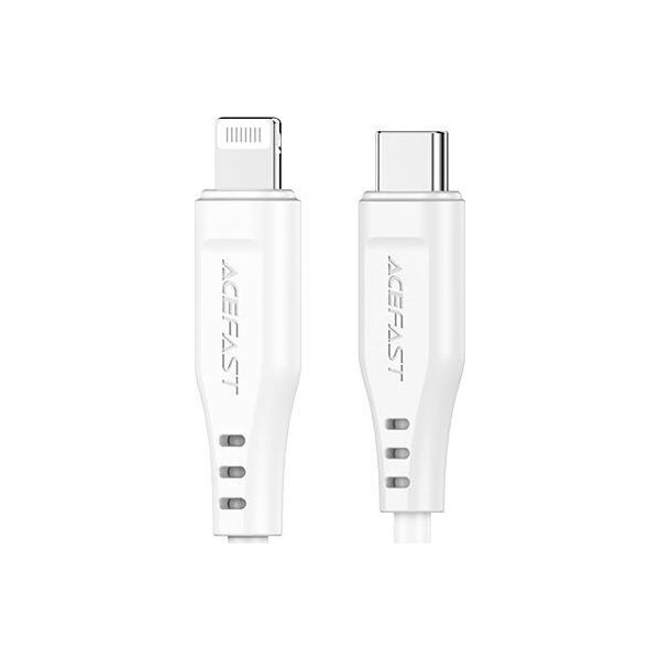 Kabel USB Acefast USB-C - Lightning 1.2 m Biały (6974316280811)