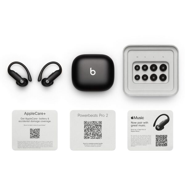 Beats Powerbeats Pro 2 - Ακουστικά Υψηλής Απόδοσης - Jet Black