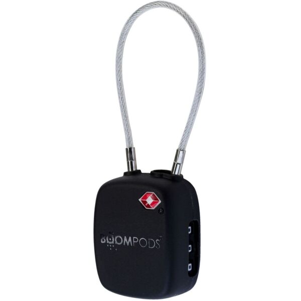Boompods LOCK TSA Bag Tracker Black