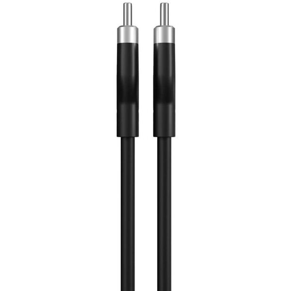 Καλώδιο Φόρτισης USB-C σε USB-C 60W από Σιλικόνη 1.5m, Μαύρο