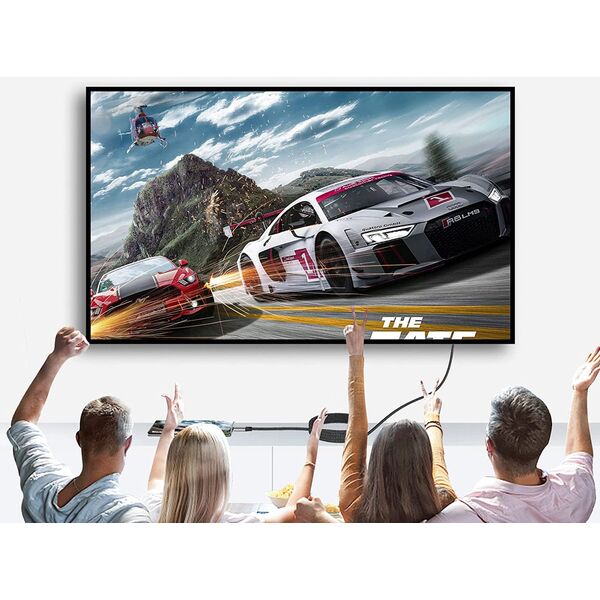 Καλώδιο Equip DisplayPort 2.1 St/St 2.00m16K/60Hz συμβατό με HDCP Αλουμίνιο γκρι