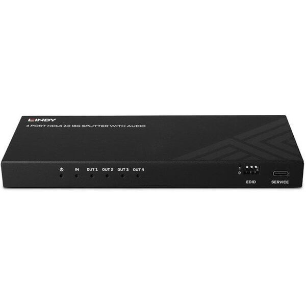 Διανομέας Lindy HDMI 8K60 4-Port Splitter