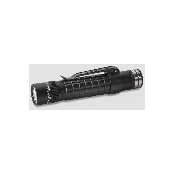 Φακός Maglite Mag-Tac Επαναφορτιζόμενος με απλό στεφάνι μαύρος