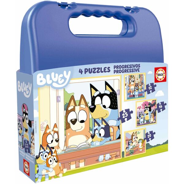 Educa 12-16-20-25 Bluey Suit Case