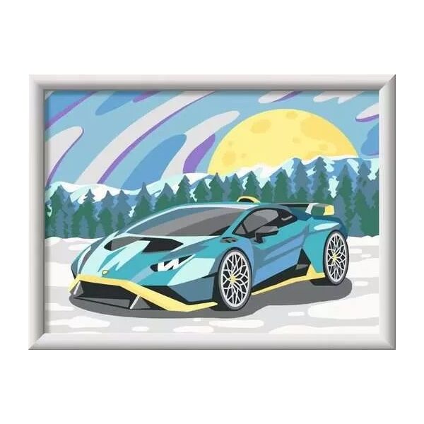 CreArt Μπλε Lamborghini