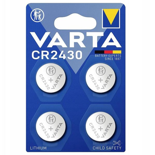 1x4 Varta ηλεκτρονικό CR 2430 06430101404