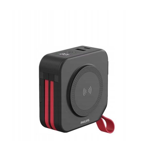 Philips Powerbank 10000mAh με ταξιδιωτικό αντάπτορα