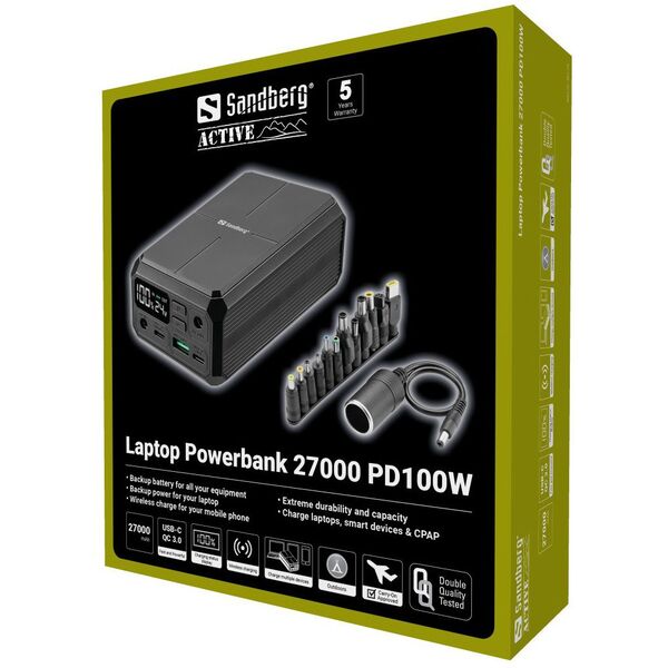 Φορητός Φορτιστής Laptop 27000 PD100W