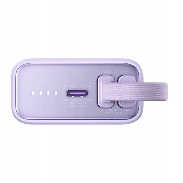 Powerbank Romoss PHA10 10000mAh 22.5W (μωβ)
