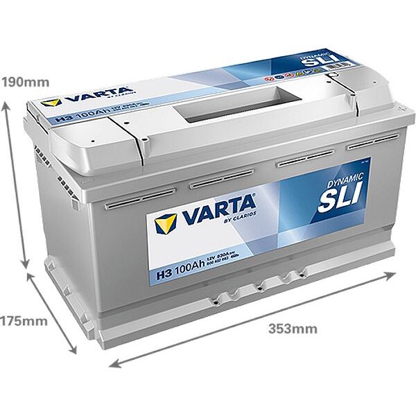 ΜΠΑΤΑΡΙΑ VARTA SD 600402083 H3 100AH/830A