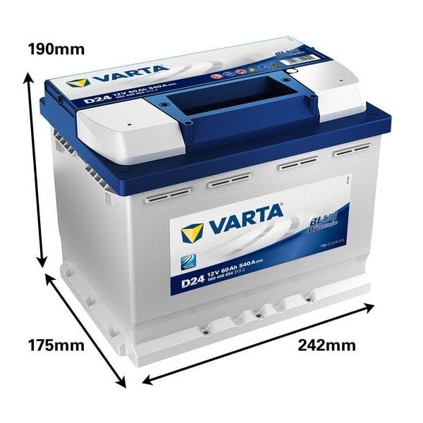 ΜΠΑΤΑΡΙΑ VARTA BD 560408054 D24 60AH/540A
