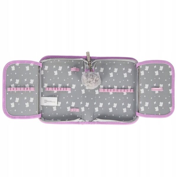 Κασετίνα 1 φερμουάρ 2 πτερύγια STK-35 KITTY PLUSH PB12/48