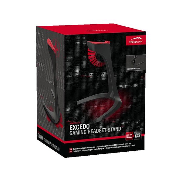 Speedlink Stojak na słuchawki Excedo Gaming SL-800900-BK