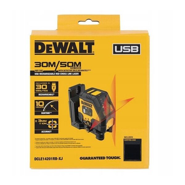 DEWALT.ΣΤΑΥΡΩΤΟ LASER 10.8V DCLE14201GB ΠΡΑΣΙΝΟ USB-C