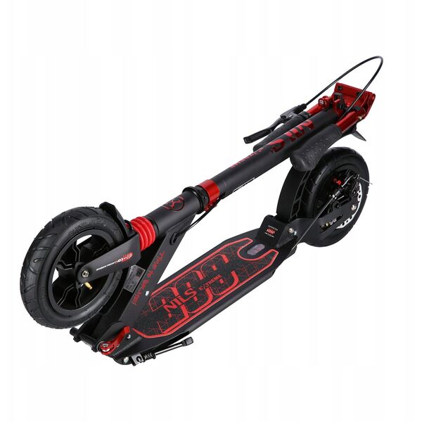 HM209T BLACK-RED HULAJNOGA Z HAMULCEM TARCZOWYM NILS EXTREME