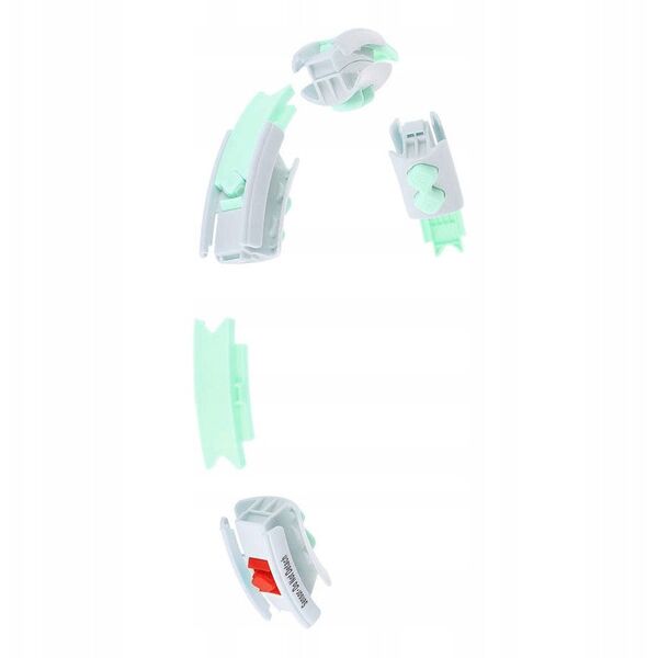 ZESTAW HULA HOP HHW06 GREEN Z PIŁKĄ GRAWITACYJNĄ I LICZNIKIEM HMS + PAS BR163 BLACK