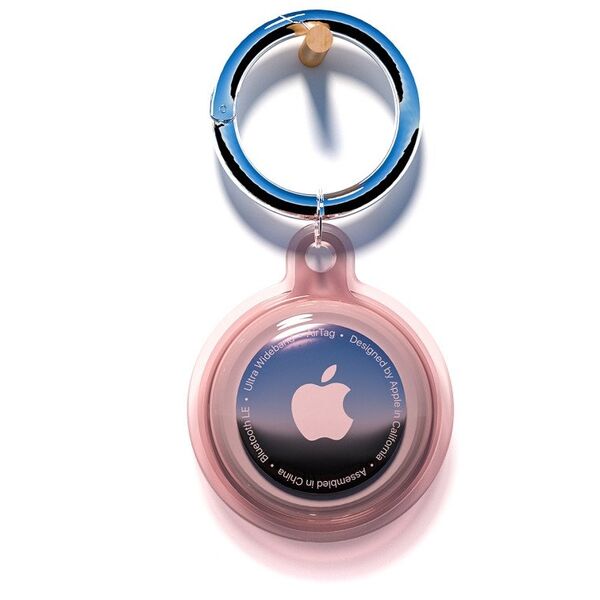 Αδιάβροχη θήκη για Apple AirTag - ροζ