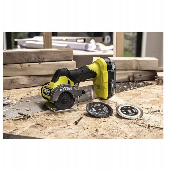 Cordless circular saw RYOBI ONE+ HP RCT18C-0, 18 V, 76 x 10 mm, without battery